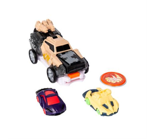 Машинка-трансформер Screechers Wild! S4 L3 Лайтнінг Райно (EU685303)