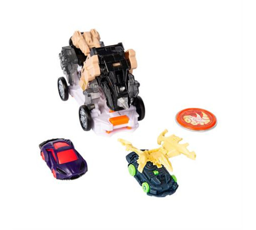 Машинка-трансформер Screechers Wild! S4 L3 Лайтнінг Райно (EU685303)