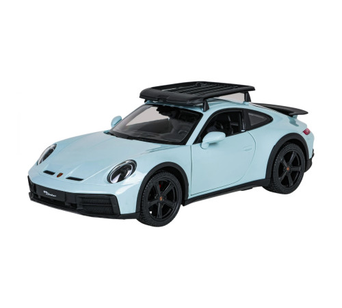 Дитяча машинка RASTAR Porsche 911 Dakar на дистанційному керуванні, масштаб 1:14, блакитно-чорна