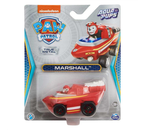 Машинка дитяча Spin Master Маршал Die Cast серія Aqua Pups "Щенячий патруль"