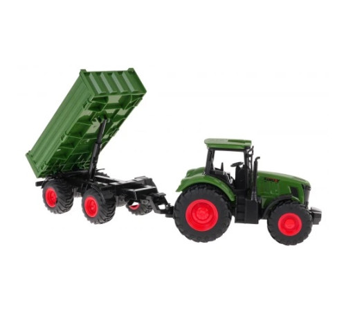 Дитячий іграшковий трактор з причепом ZAU.9961