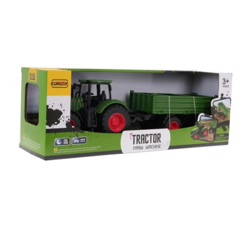 Дитячий іграшковий трактор з причепом ZAU.9961