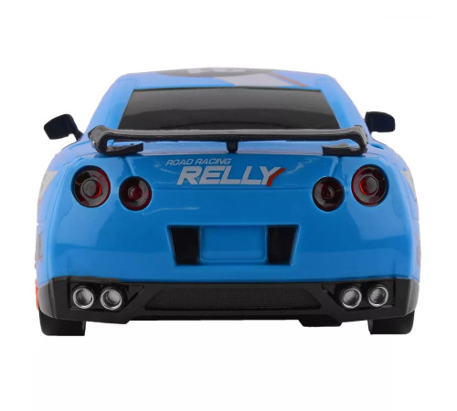 Дитяча машинка для дрифту Racing Rally R/C Nissan GT-R 4WD синя