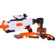Велика дитяча рушниця 8+ аксесуарів + 48 м'яких куль Fast Pioneer Toy Gun