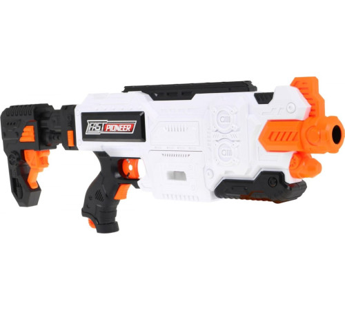 Велика дитяча рушниця 8+ аксесуарів + 48 м'яких куль Fast Pioneer Toy Gun