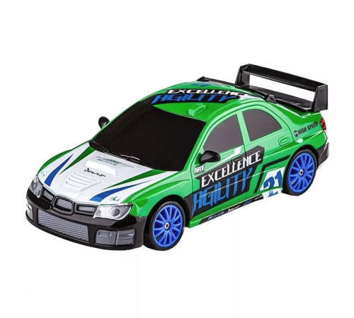 Дитяча машинка для дрифту Racing Rally R/C Subaru Impreza 4WD зелена