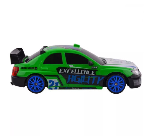 Дитяча машинка для дрифту Racing Rally R/C Subaru Impreza 4WD зелена
