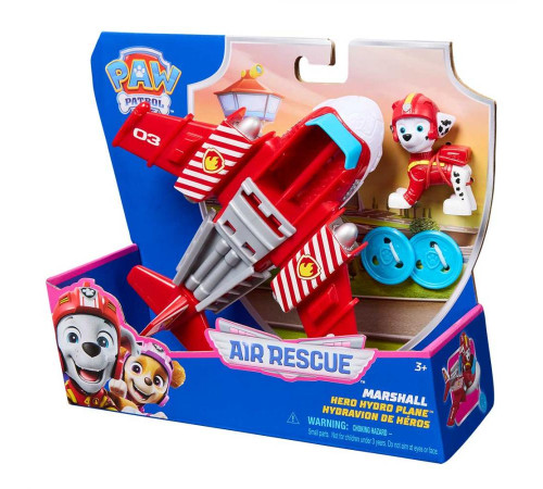 Літак дитячий Spin Master Повітряна рятувальна місія з водієм Маршал "Щенячий патруль"