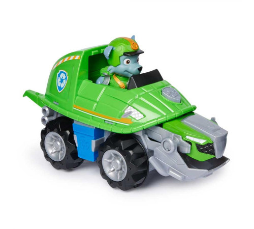 Машинка-трансформер дитяча Spin Master З водієм у джунглях Роккі "Щенячий патруль"