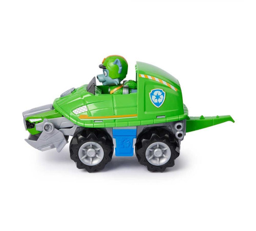 Машинка-трансформер дитяча Spin Master З водієм у джунглях Роккі "Щенячий патруль"