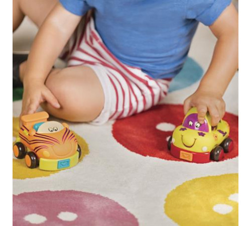 Набір машинок Battat Забавний автопарк 4 шт. (BX1995Z)