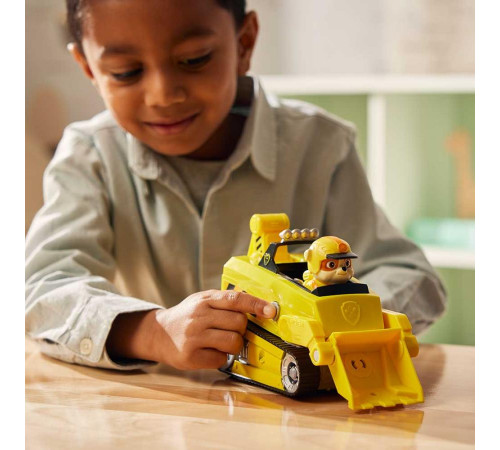 Машинка-трансформер дитяча Spin Master З водієм у джунглях Кремез "Щенячий патруль"