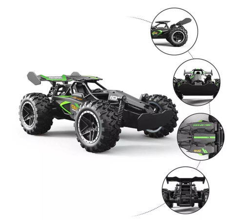 Машинка на радіокеруванні HOTDEER Off-Roader зелена