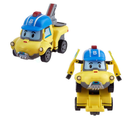 Машинки дитячі Roi Visual Міні рятівники-трансформери делюкс 6 шт