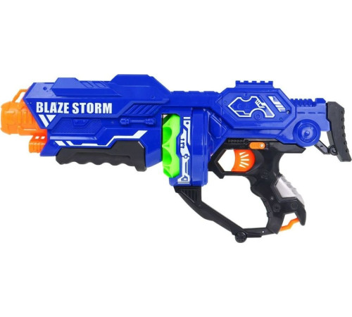 Велика рушниця для підлітків 14+ Blaze Storm 12 куль Пінопластові кульки + Додаткова рукоятка Велика рушниця для підлітків 14+ Blaze Storm 12 куль Пінопластові кульки + Додаткова рукоятка