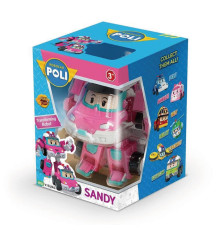 Машинка-трансформер дитяча Roi Visual Робокар Сенді 10 см