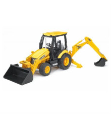 Модель Bruder Дорожній навантажувач з екскаватором JCB MIDI CX 1:16 (02427)