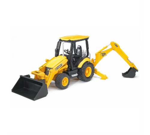 Модель Bruder Дорожній навантажувач з екскаватором JCB MIDI CX 1:16 (02427)