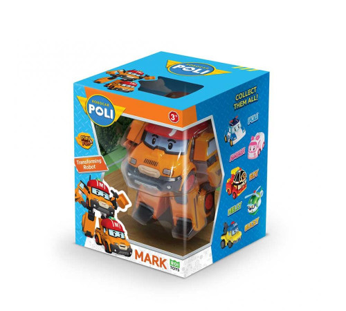 Машинка-трансформер дитяча Roi Visual Робокар Марк 10 см