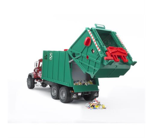 Модель Bruder Сміттєвоз Mack Granite 1:16 (02812)