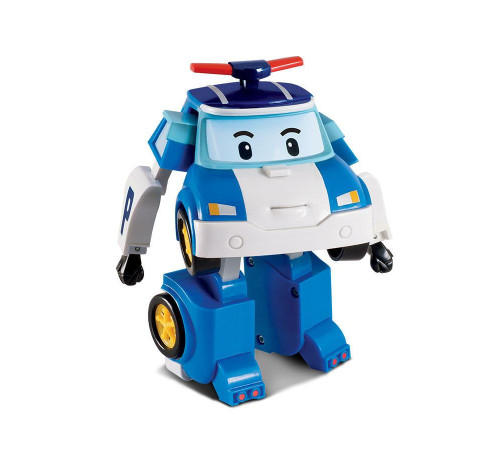Машинка-трансформер дитяча Roi Visual Робокар Полі 10 см
