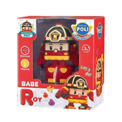 Машинка-трансформер дитяча Roi Visual Робокар малюк Рой