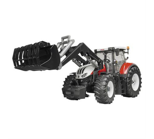 Модель Bruder Трактор Steyr 6300 Terrus з навантажувачем 1:16 (03181) Модель Bruder Трактор Steyr 6300 Terrus з навантажувачем 1:16 (03181)