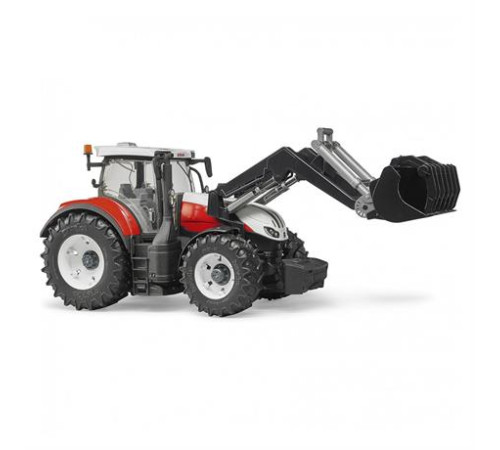 Модель Bruder Трактор Steyr 6300 Terrus з навантажувачем 1:16 (03181) Модель Bruder Трактор Steyr 6300 Terrus з навантажувачем 1:16 (03181)
