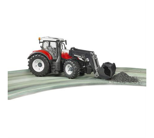 Модель Bruder Трактор Steyr 6300 Terrus з навантажувачем 1:16 (03181) Модель Bruder Трактор Steyr 6300 Terrus з навантажувачем 1:16 (03181)