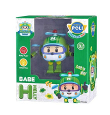 Машинка-трансформер дитяча Roi Visual Робокар малюк Хеллі