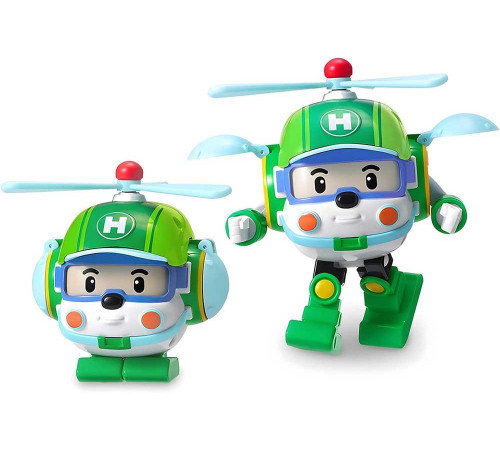 Машинка-трансформер дитяча Roi Visual Робокар малюк Хеллі