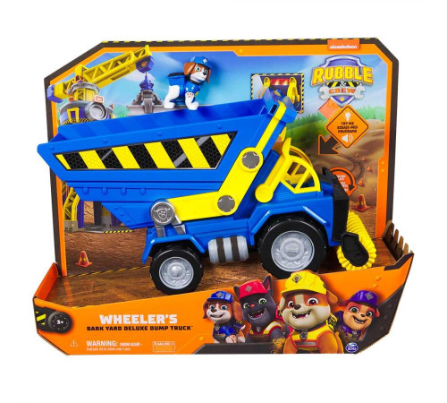 Машинка-трансформер дитяча Spin Master Кремез і команда, самоскид Викрута "Щенячий патруль"