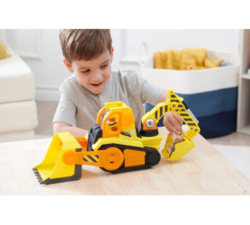 Машинка-трансформер дитяча Spin Master Бульдозер Кремеза "Щенячий патруль"