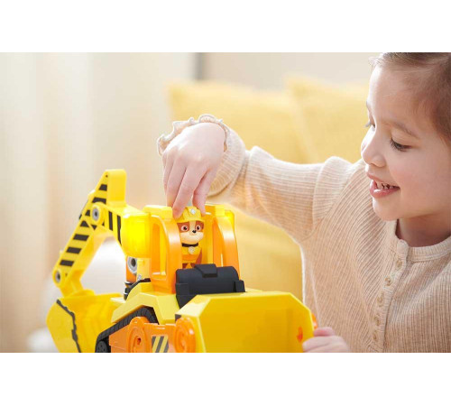 Машинка-трансформер дитяча Spin Master Бульдозер Кремеза "Щенячий патруль"