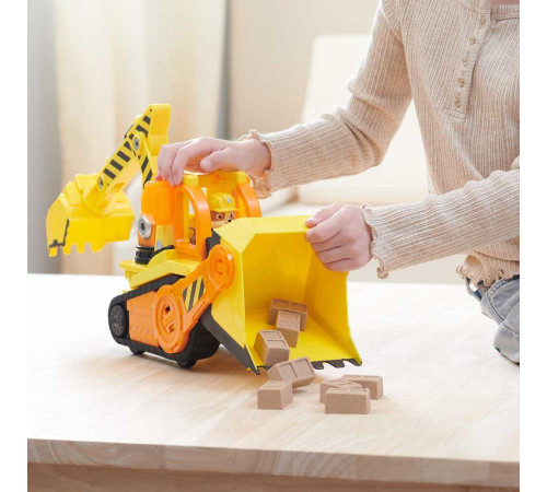 Машинка-трансформер дитяча Spin Master Бульдозер Кремеза "Щенячий патруль"