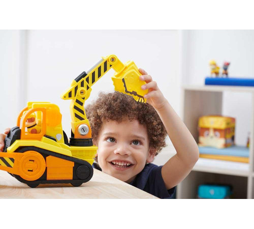 Машинка-трансформер дитяча Spin Master Бульдозер Кремеза "Щенячий патруль"