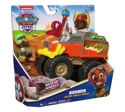 Ігровий набір Paw Patrol Мегаколеса Великий рятувальний автомобіль-трансформер із Бумером (SM17776/6070318)