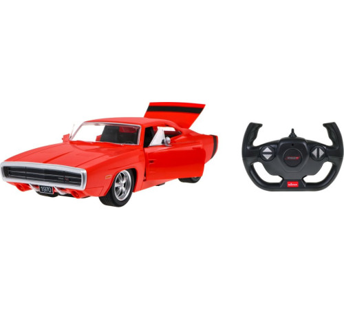 1970 Dodge Charger RT червоний RASTAR модель 1:16 Автомобіль на дистанційному керуванні + пульт дистанційного керування 1970 Dodge Charger RT червоний RASTAR модель 1:16 Автомобіль на дистанційному керуванні + пульт дистанційного керування