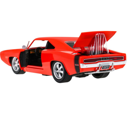 1970 Dodge Charger RT червоний RASTAR модель 1:16 Автомобіль на дистанційному керуванні + пульт дистанційного керування 1970 Dodge Charger RT червоний RASTAR модель 1:16 Автомобіль на дистанційному керуванні + пульт дистанційного керування
