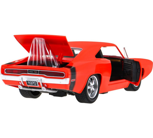 1970 Dodge Charger RT червоний RASTAR модель 1:16 Автомобіль на дистанційному керуванні + пульт дистанційного керування 1970 Dodge Charger RT червоний RASTAR модель 1:16 Автомобіль на дистанційному керуванні + пульт дистанційного керування