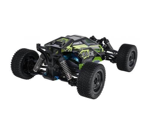 Дитяча машинка Ramiz CHEETAH 16201 на дистанційному керуванні, масштаб 1:16, чорно-зелена