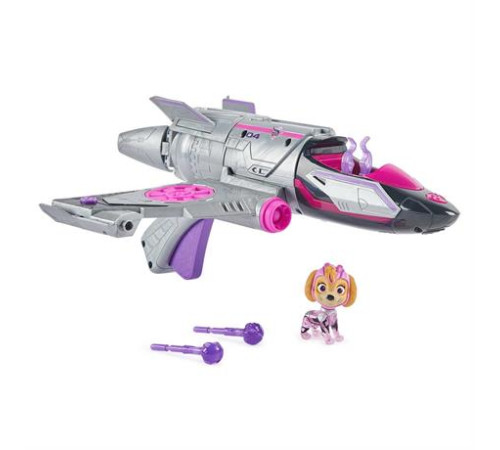 Ігровий набір Paw Patrol Щенячий патруль у кіно 2 Рятувальний літак-трансформер Скай делюкс (SM17799)