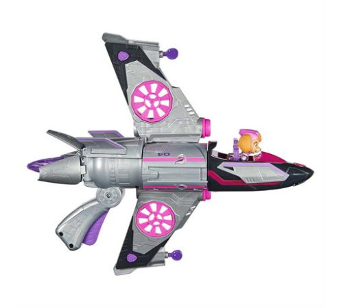 Ігровий набір Paw Patrol Щенячий патруль у кіно 2 Рятувальний літак-трансформер Скай делюкс (SM17799)