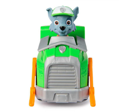 Машинка-трансформер дитяча Spin Master Базовий рятівний автомобіль з водієм Роккі