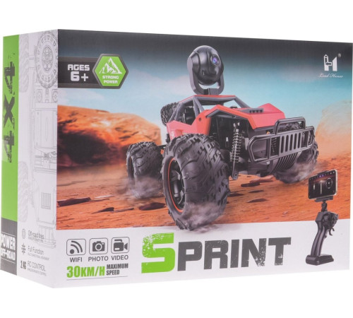 Дистанційно керований SPRINT Crawler з Wi-Fi камерою для дітей 6+ Дистанційно керований SPRINT Crawler з Wi-Fi камерою для дітей 6+
