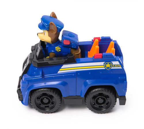 Машинка-трансформер дитяча Spin Master Базовий рятівний автомобіль з водієм Гонщик