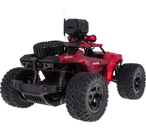 Дитяча машинка MEGA Crawler PIONEER з камерою червона Дитяча машинка MEGA Crawler PIONEER з камерою червона