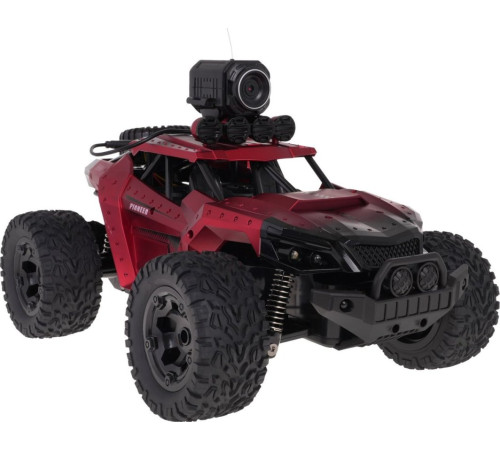 Дитяча машинка MEGA Crawler PIONEER з камерою червона Дитяча машинка MEGA Crawler PIONEER з камерою червона