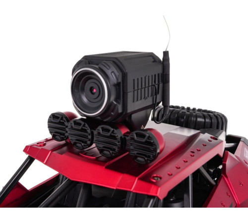Дитяча машинка MEGA Crawler PIONEER з камерою червона Дитяча машинка MEGA Crawler PIONEER з камерою червона
