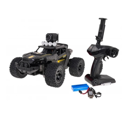 Дитяча машинка MEGA Crawler PIONEER з камерою сіра Дитяча машинка MEGA Crawler PIONEER з камерою сіра